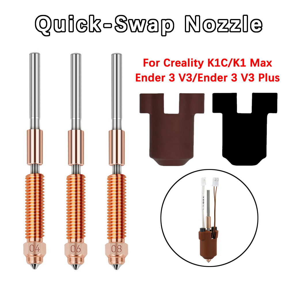 Creality Printer Ender 3 - Nozel K1 Max Quick-Swap, Nozel K1