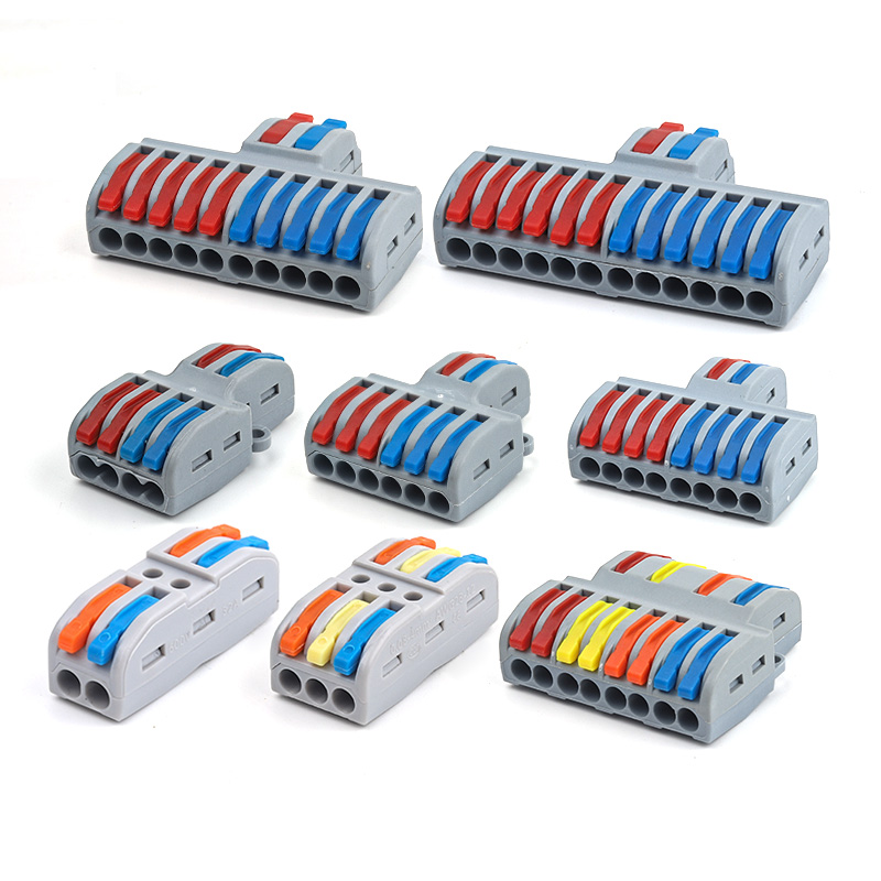 Push Fit Connector - Konektor listrik cepat Universal, AWG28-12 blok