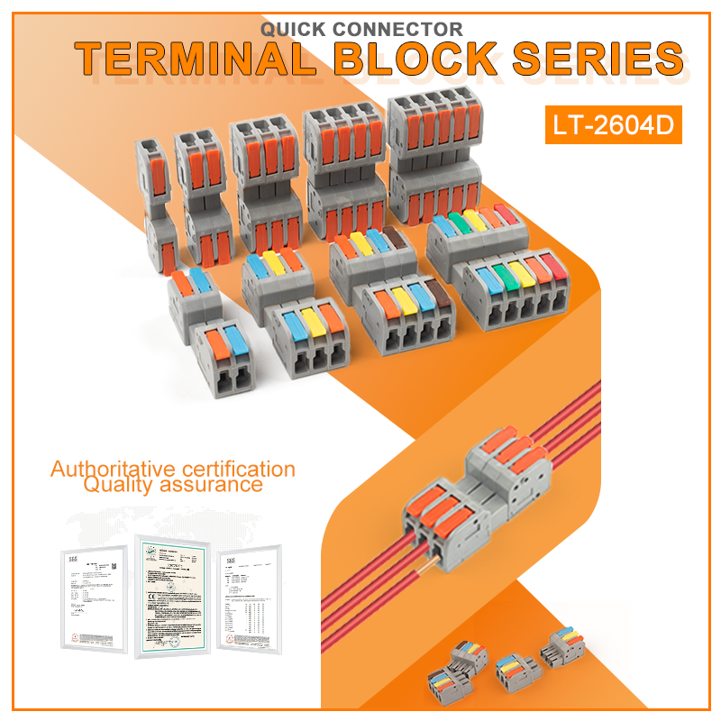 5 Buah DF-2604D Mini Docking Q - Push Fit Connector ulasan dan harga