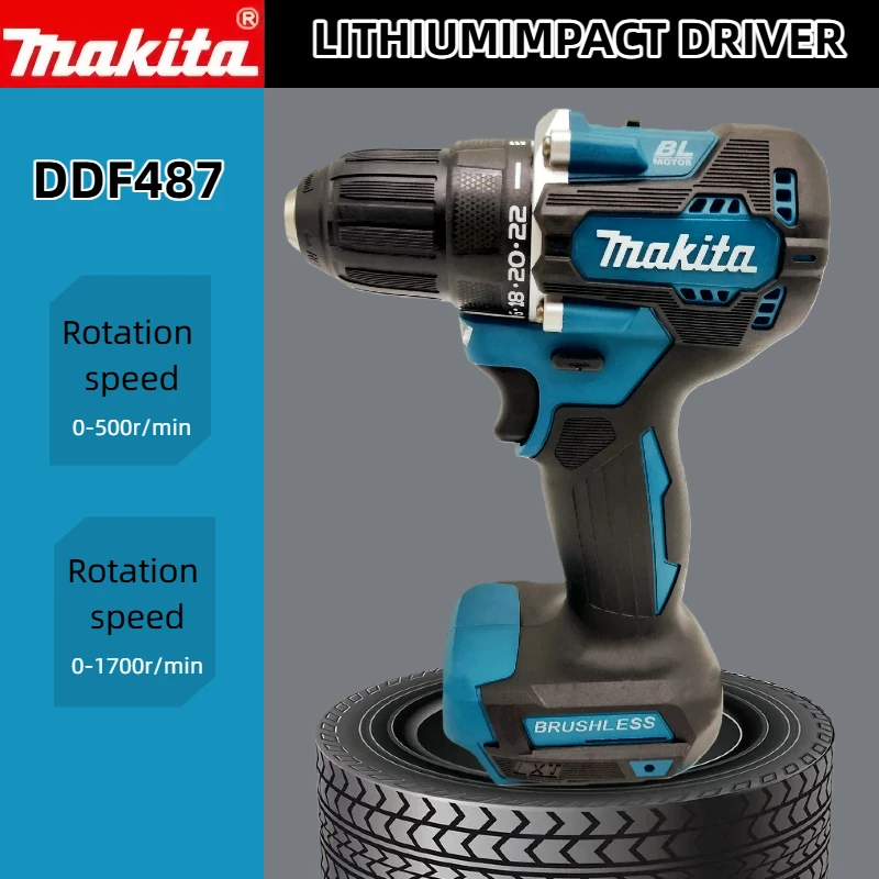 Makita DDF487 18V Bor Tanpa Ka - Makita Drill Ddf484 ulasan dan harga